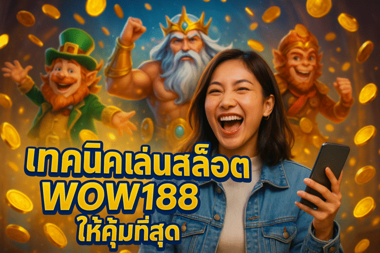 เทคนิคเล่นสล็อต WOW188 ให้คุ้มที่สุด
