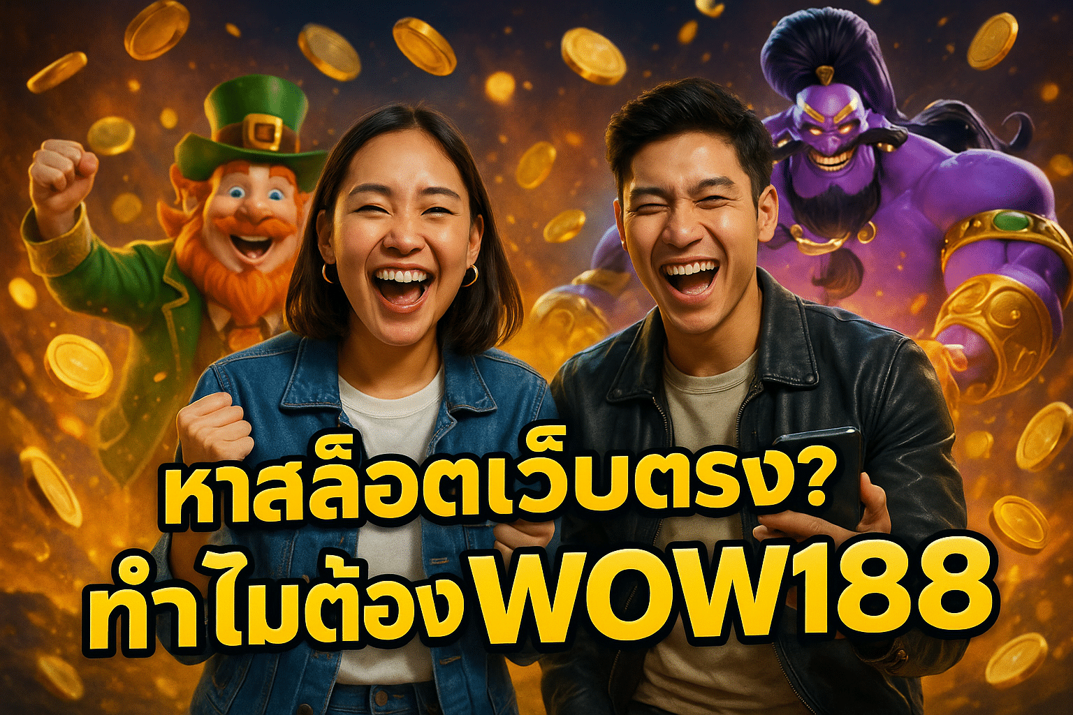 หาสล็อตเว็บตรง? ทำไมต้อง WOW188