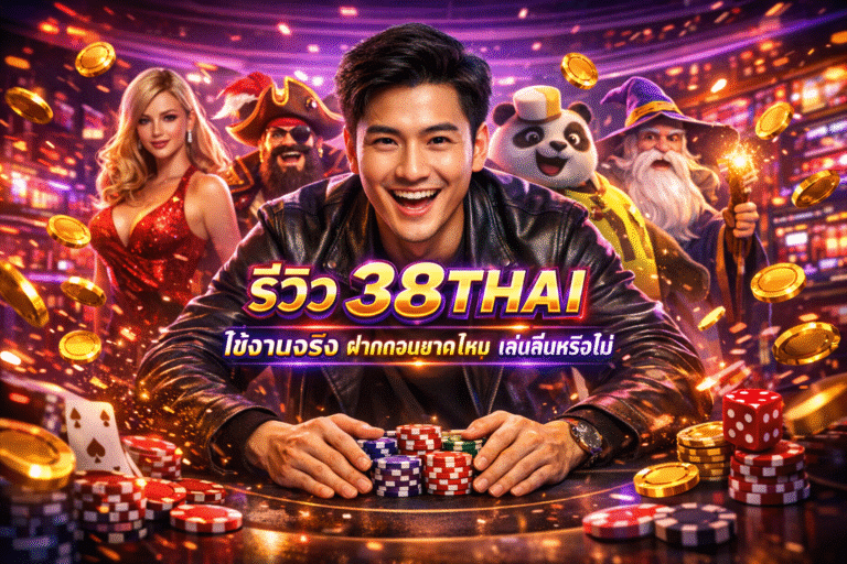 รีวิว 38THAI ใช้งานจริง ฝากถอนยากไหม เล่นลื่นหรือไม่