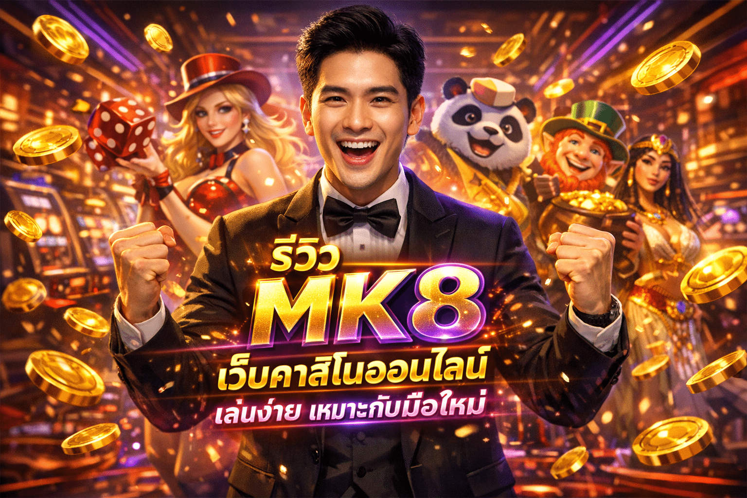 รีวิว MK8 เว็บคาสิโนออนไลน์ เล่นง่าย เหมาะกับมือใหม่